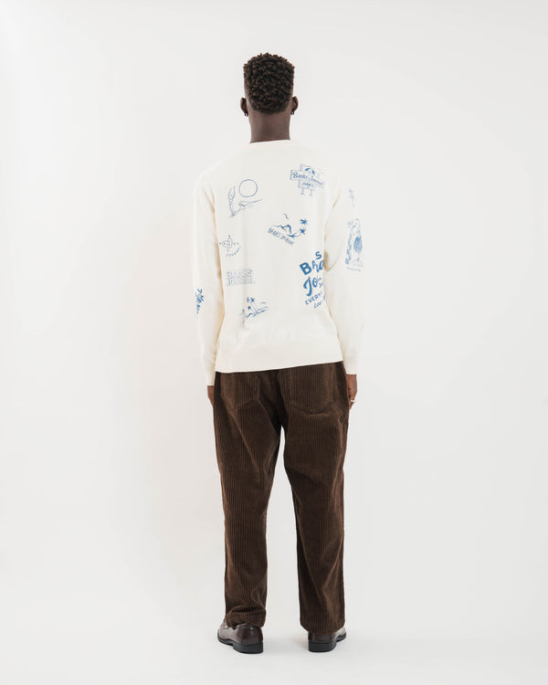 【BANKS JOURNAL】PRINT KNIT