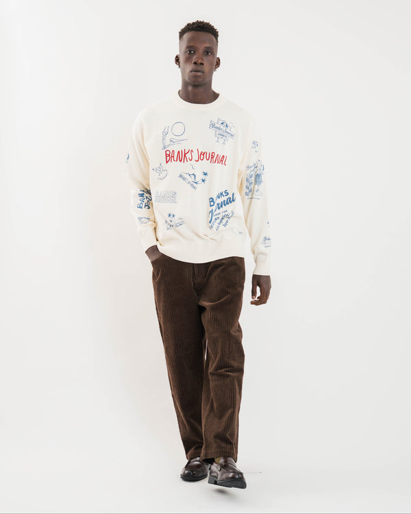 【BANKS JOURNAL】PRINT KNIT