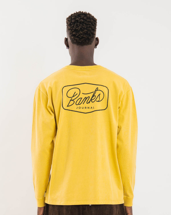 【BANKS JOURNAL】PRINT LS-TEE
