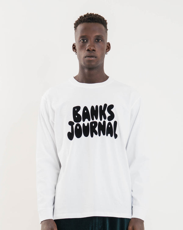 【BANKS JOURNAL】PRINT LS-TEE