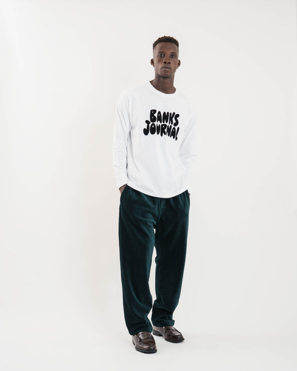 【BANKS JOURNAL】PRINT LS-TEE