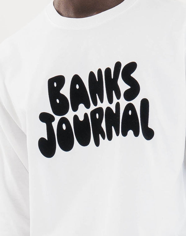 【BANKS JOURNAL】PRINT LS-TEE