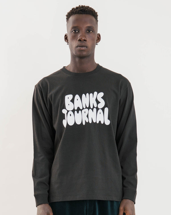 【BANKS JOURNAL】PRINT LS-TEE