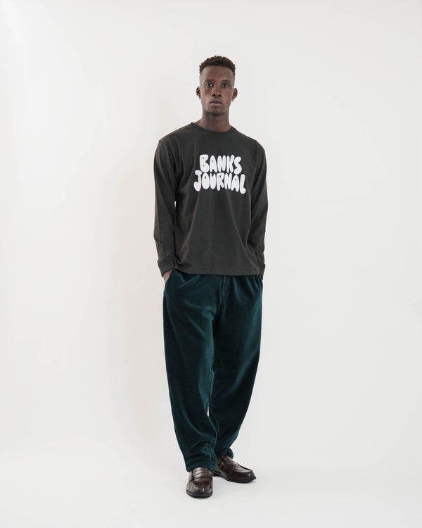 【BANKS JOURNAL】PRINT LS-TEE