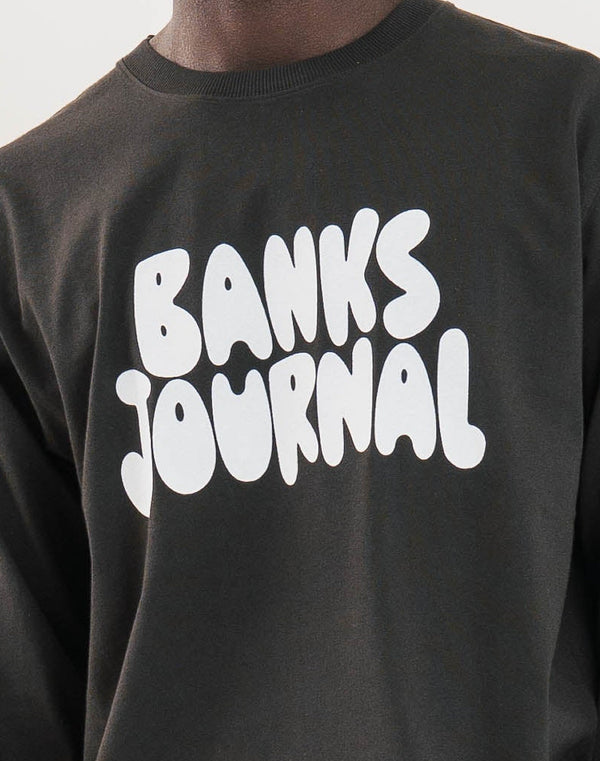 【BANKS JOURNAL】PRINT LS-TEE