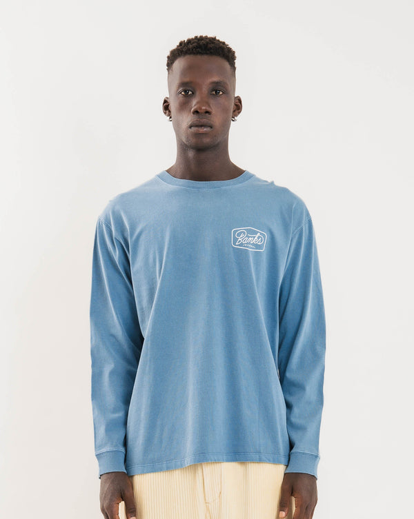 【BANKS JOURNAL】PRINT LS-TEE