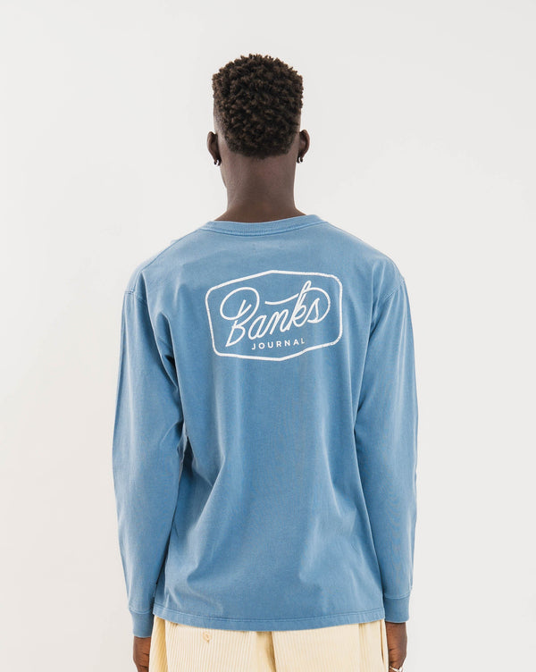 【BANKS JOURNAL】PRINT LS-TEE