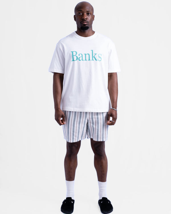 【BANKS JOURNAL】STRIPE SHORT PANTS