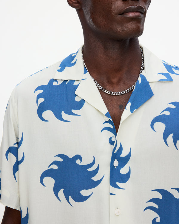 【OAS】Sky Ember Viscose Shirt