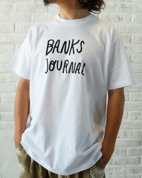 【BANKS JOURNAL】HANDWRITING TEE