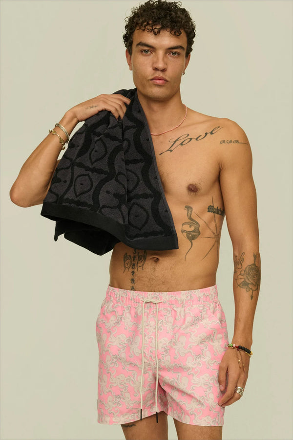 【OAS】Pink Octo Swim Shorts