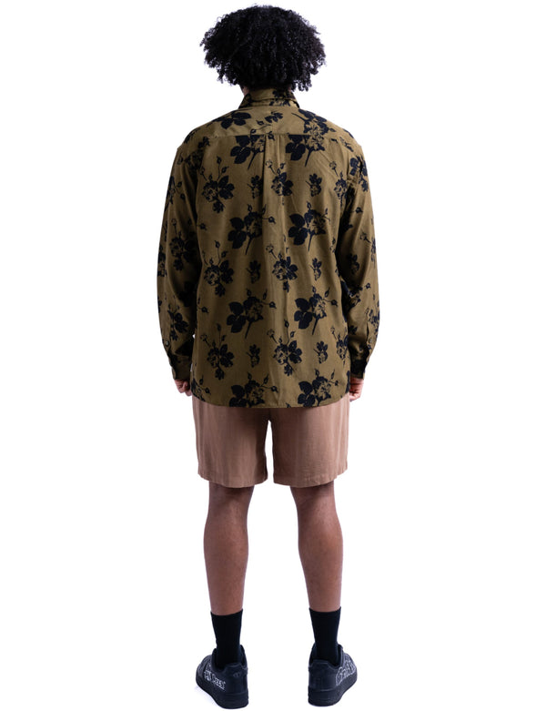 【BANKS JOURNAL】ALL OVER FLOWER LS SHIRT