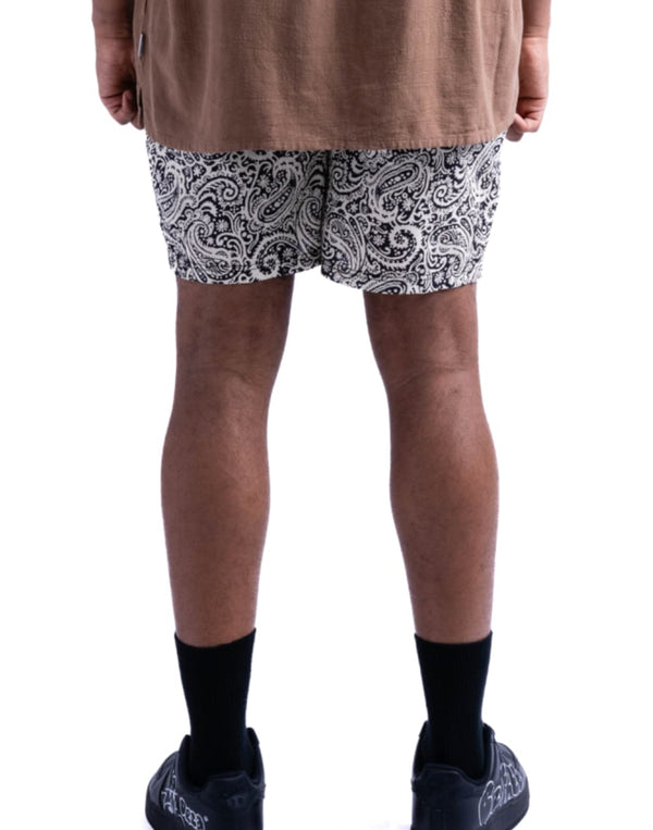 【BANKS JOURNAL】ALL OVER PAISELY SHORT PANTS