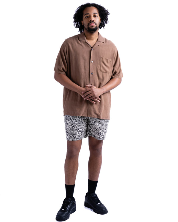 【BANKS JOURNAL】ALL OVER PAISELY SHORT PANTS