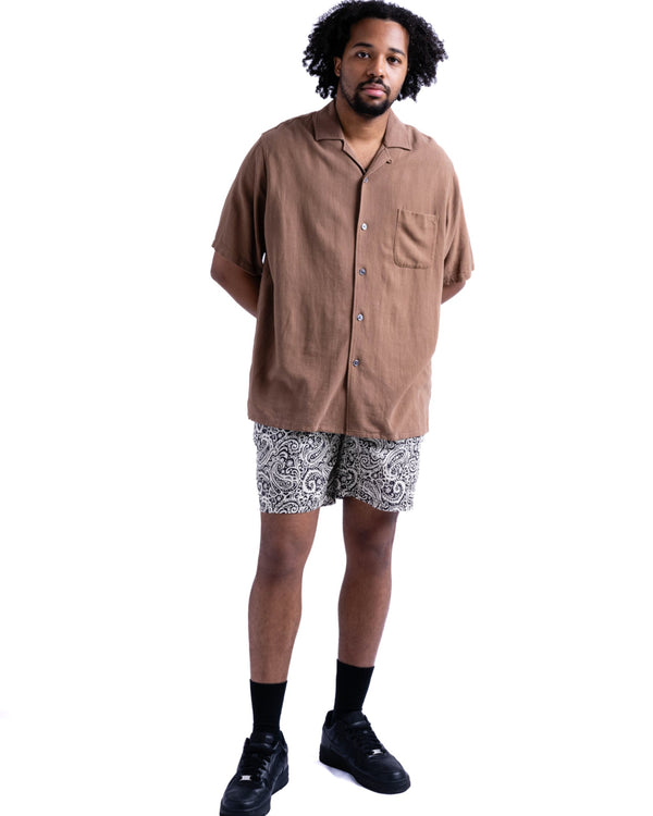 【BANKS JOURNAL】ALL OVER PAISELY SHORT PANTS