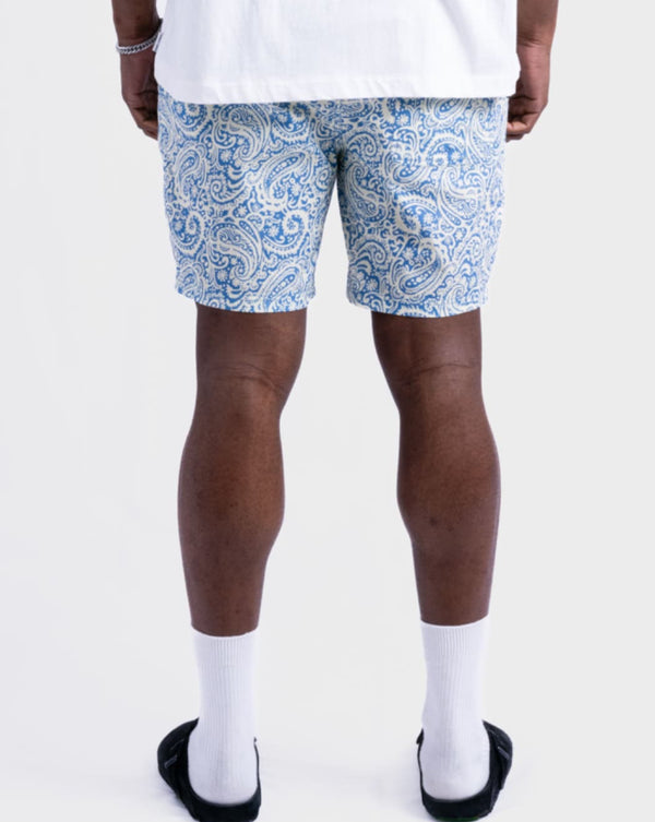 【BANKS JOURNAL】ALL OVER PAISELY SHORT PANTS