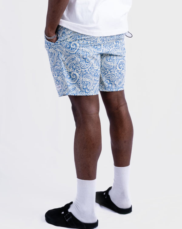 【BANKS JOURNAL】ALL OVER PAISELY SHORT PANTS
