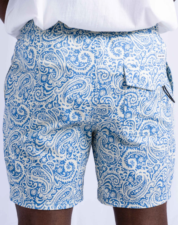 【BANKS JOURNAL】ALL OVER PAISELY SHORT PANTS