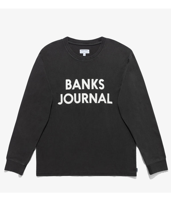 【BANKS JOURNAL】JOURNAL LS TEE