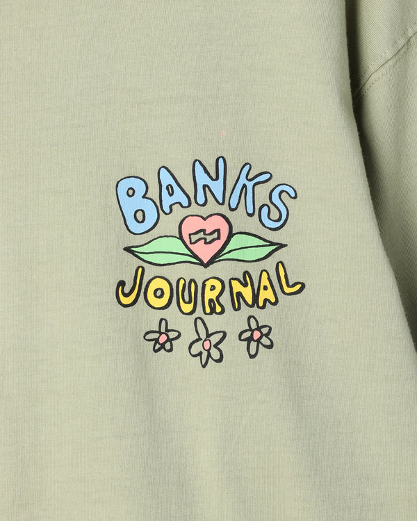 【BANKS JOURNAL】SLICE L/S TEE