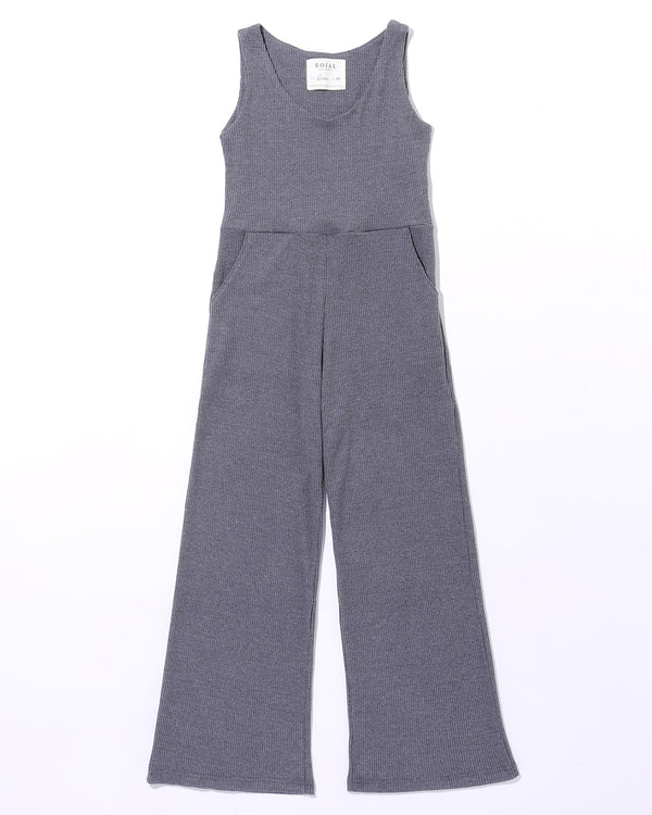 【ROIAL】WAFFLE OVERALLS