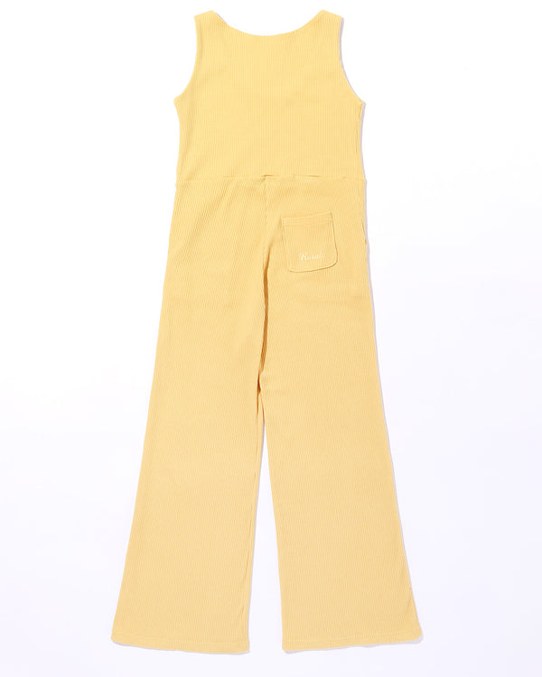 【ROIAL】WAFFLE OVERALLS