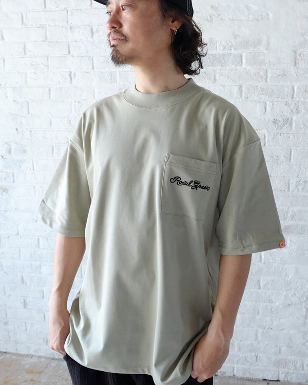 【ROIAL】MOCK NECK TEE