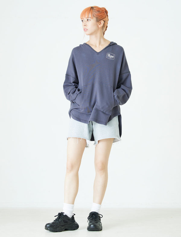 【ROIAL】SET UP OVER SIZE HOODIE