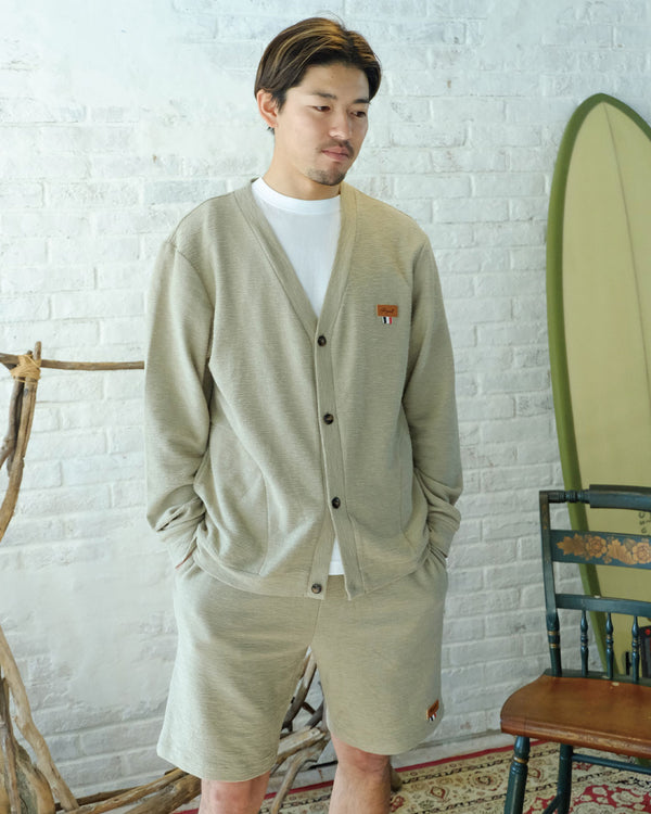 【ROIAL】SLUB PILE CARDIGAN