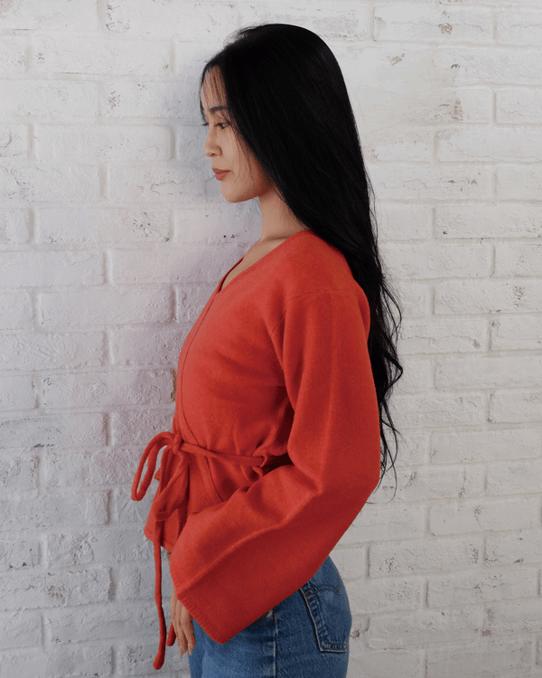 【ROIAL】CACHE COEUR KNIT